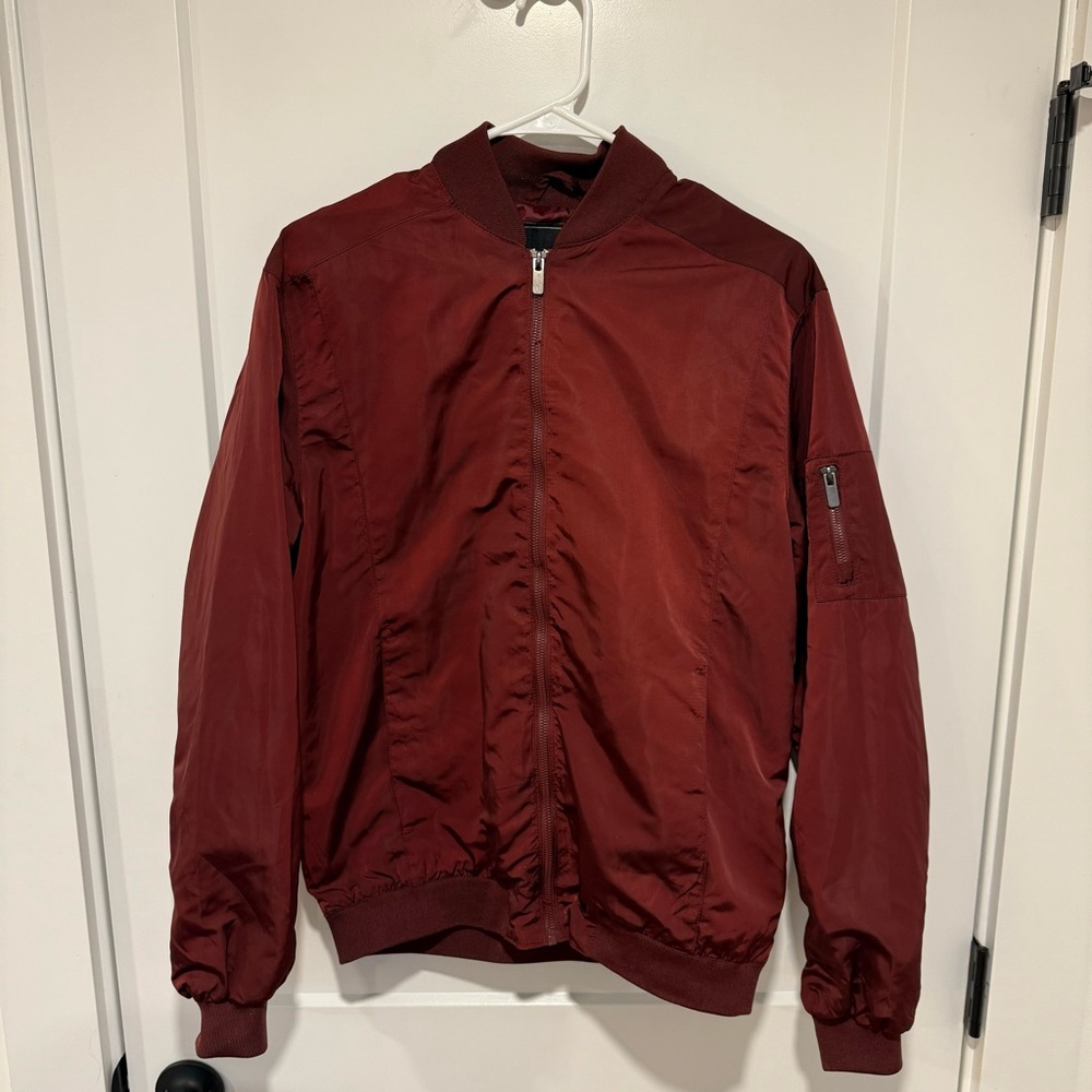 LON NYC over the pond nylon bomber.